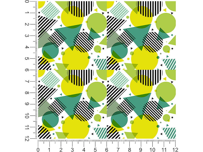 adams apple abstract geometric 1ft x 1ft Craft Sheets