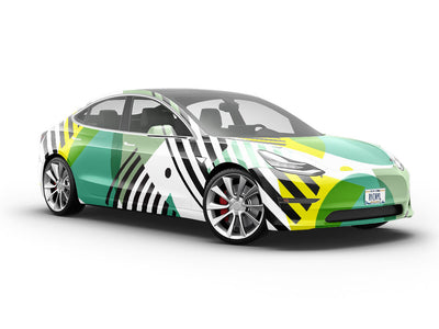 Adams Apple Abstract Vehicle Vinyl Wrap