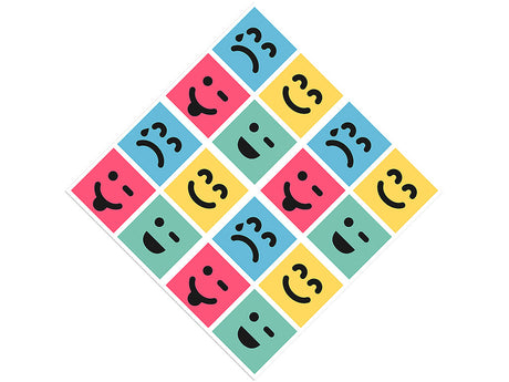 Advanced Emoticon Emoji Vinyl Wrap Pattern