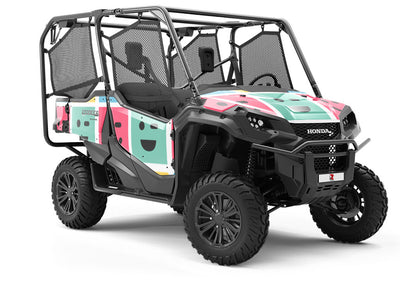 Advanced Emoticon Emoji Utility Vehicle Vinyl Wrap
