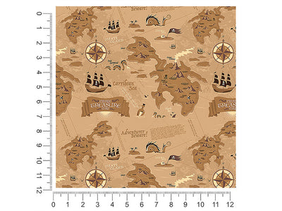 adventurers beware pirate 1ft x 1ft Craft Sheets