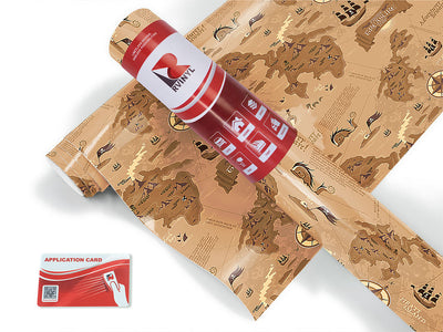 adventurers beware pirate Craft Vinyl Roll