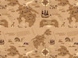 Adventurers Beware Pirate Vinyl Wrap Pattern~Rwraps Series 914 Digitally Printed Vinyl Wrap~0