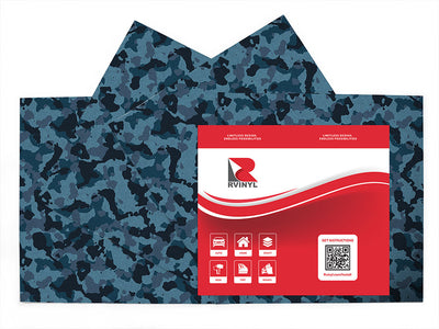 aegean erdl camouflage Craft Vinyl Sheet Pack