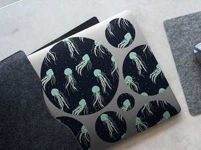 aequorea jellies salt water DIY Laptop Stickers