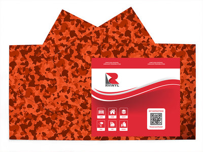 aerospace erdl camouflage Craft Vinyl Sheet Pack