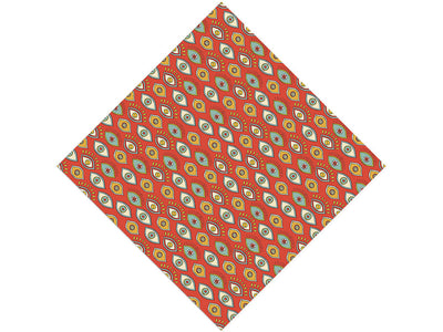 Afraid Petrified Retro Vinyl Wrap Pattern