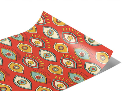 Afraid Petrified Retro Vinyl Wraps~Rwraps Series 914 Digitally Printed Vinyl Wrap~0