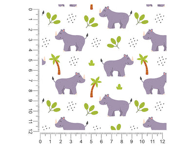 african megafauna animal 1ft x 1ft Craft Sheets