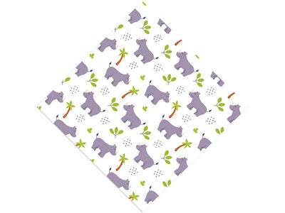African Megafauna Animal Vinyl Wrap Pattern