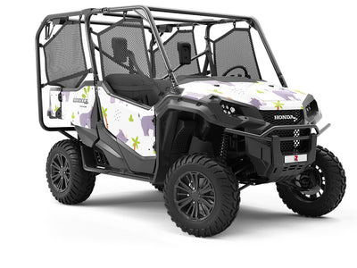 African Megafauna Animal Utility Vehicle Vinyl Wrap