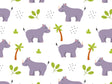 African Megafauna Animal Vinyl Wrap Pattern~Rwraps Series 914 Digitally Printed Vinyl Wrap~0
