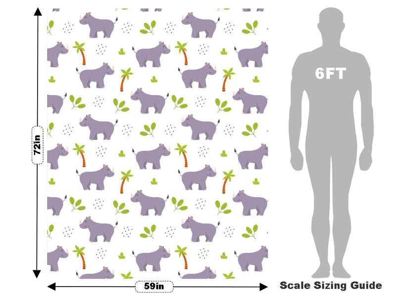 African Megafauna Animal Vehicle Wrap Scale~Rwraps Series 914 African Megafauna Animal Measurements~1