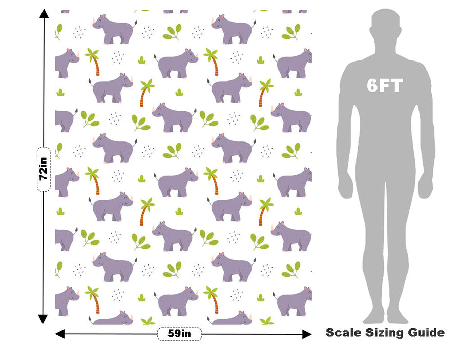 African Megafauna Animal Vehicle Wrap Scale~Rwraps Series 914 African Megafauna Animal Measurements~1