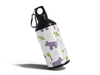 african megafauna animal Water Bottle DIY Stickers