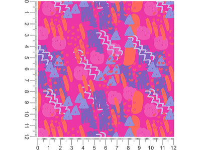 after glow abstract geometric 1ft x 1ft Craft Sheets