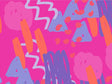 After Glow Abstract Vinyl Wrap Pattern~Rwraps Series 914 Digitally Printed Vinyl Wrap~0