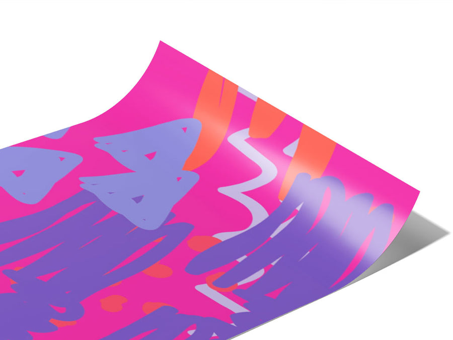 After Glow Abstract Vinyl Wraps~Rwraps Series 914 Digitally Printed Vinyl Wrap~0