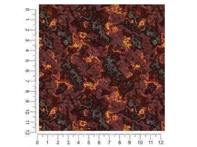 after storming lava 1ft x 1ft Craft Sheets