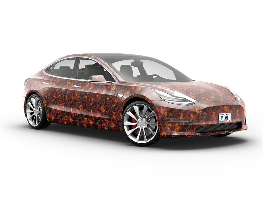 After Storming Lava Vehicle Vinyl Wrap