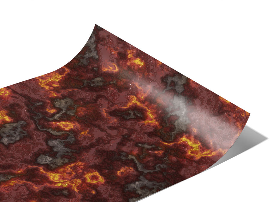After Storming Lava Vinyl Wraps~Rwraps Series 914 Digitally Printed Vinyl Wrap~0