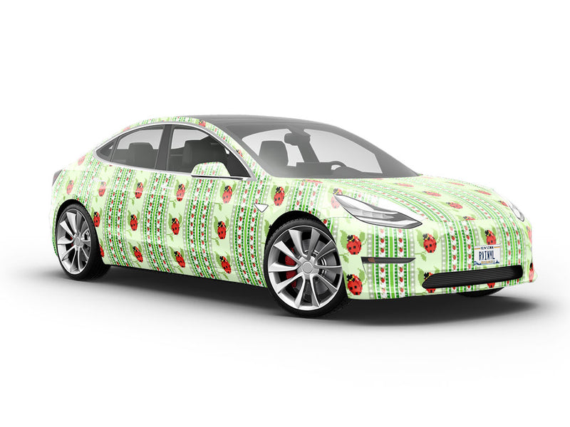 Afternoon Tea Bug Vehicle Vinyl Wrap