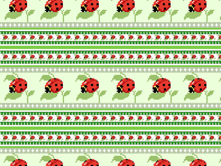 Afternoon Tea Bug Vinyl Wrap Pattern~Rwraps Series 914 Digitally Printed Vinyl Wrap~0