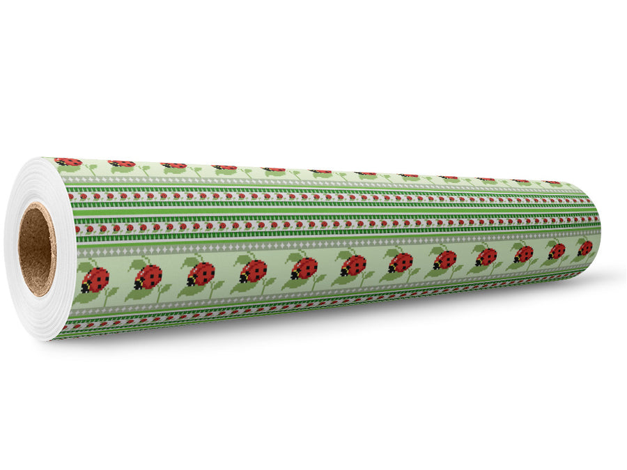 Afternoon Tea Bug Wrap Film Wholesale Roll~Rwraps Series 914 Digitally Printed Vinyl Roll~5