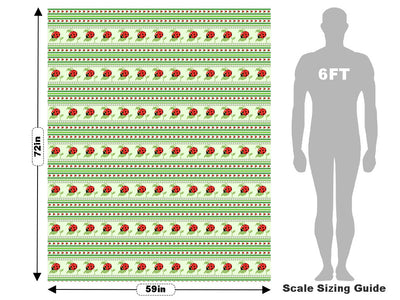 Afternoon Tea Bug Vehicle Wrap Scale~Rwraps Series 914 Afternoon Tea Bug Measurements~1