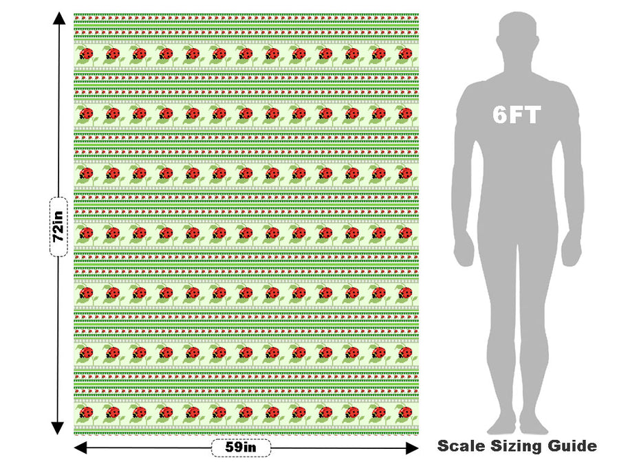 Afternoon Tea Bug Vehicle Wrap Scale~Rwraps Series 914 Afternoon Tea Bug Measurements~1