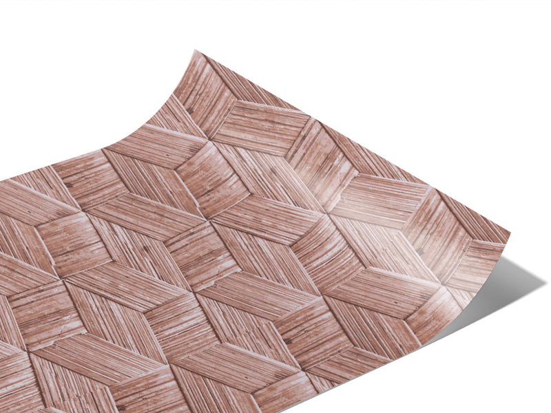 Aged Crates Wooden Parquet Vinyl Wraps~Rwraps Series 914 Digitally Printed Vinyl Wrap~1