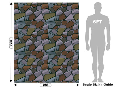 Aggressive Earth Cobblestone Vehicle Wrap Scale~Rwraps Series 914 Aggressive Earth Cobblestone Measurements~2