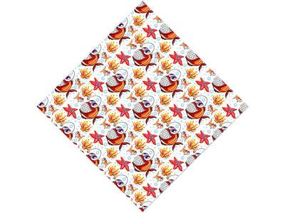 Agreeable Angler Marine Life Vinyl Wrap Pattern