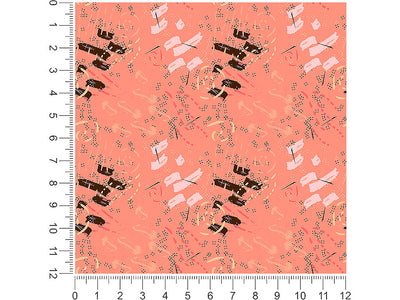 ah miss abstract geometric 1ft x 1ft Craft Sheets