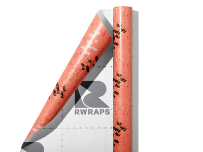 Ah Miss Abstract Wrap Film Sheets~Rwraps Series 914 Ah Miss Abstract Scrolled Sheet~3