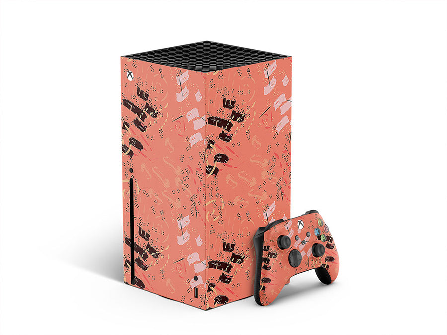 ah miss abstract geometric XBOX DIY Decal