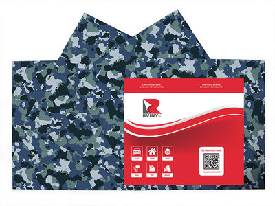 air force camouflage Craft Vinyl Sheet Pack