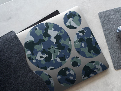 air force camouflage DIY Laptop Stickers