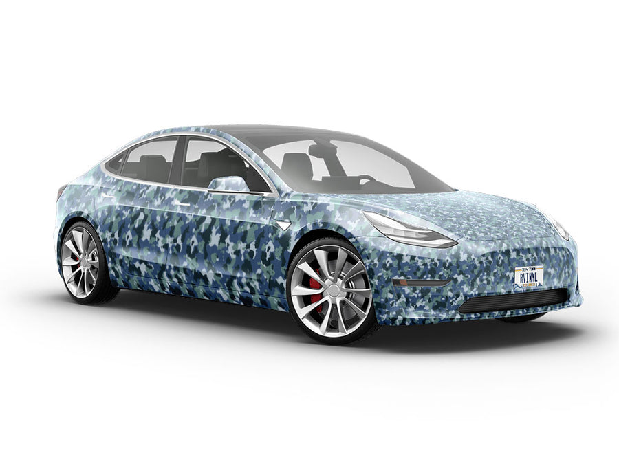 Air Force Camouflage Vehicle Vinyl Wrap