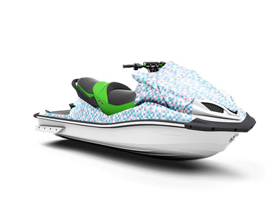 Air Superiority Pixel Jet Ski Vinyl Customized Wrap