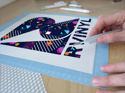 air war abstract geometric Easy Weed Craft Vinyl