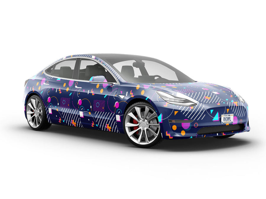 Air War Abstract Vehicle Vinyl Wrap