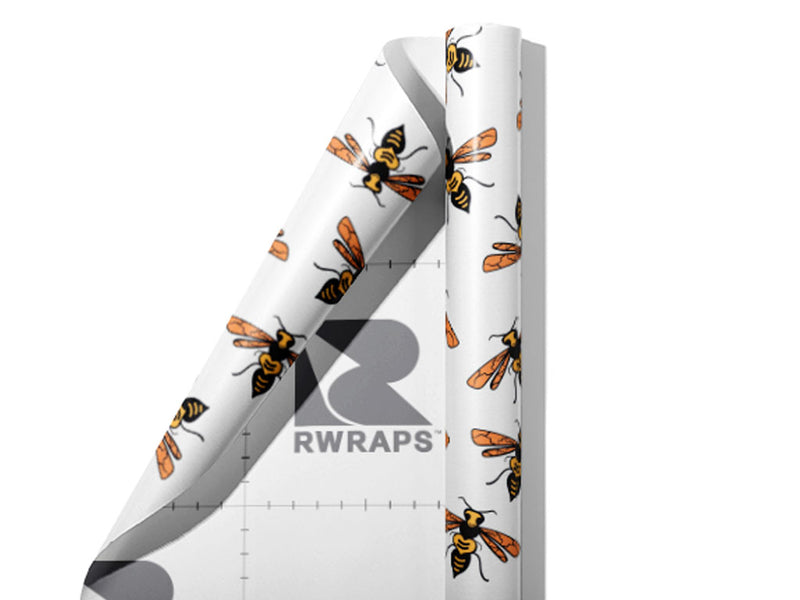 Alate Arrival Bug Wrap Film Sheets~Rwraps Series 914 Alate Arrival Bug Scrolled Sheet~3