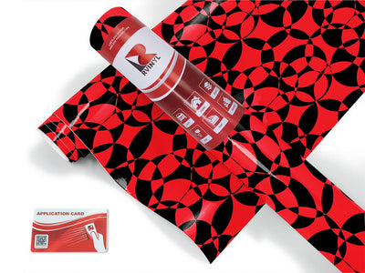 alert level abstract geometric Craft Vinyl Roll