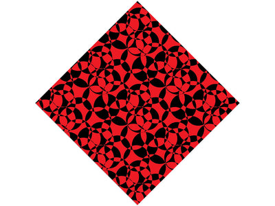 Alert Level Abstract Vinyl Wrap Pattern