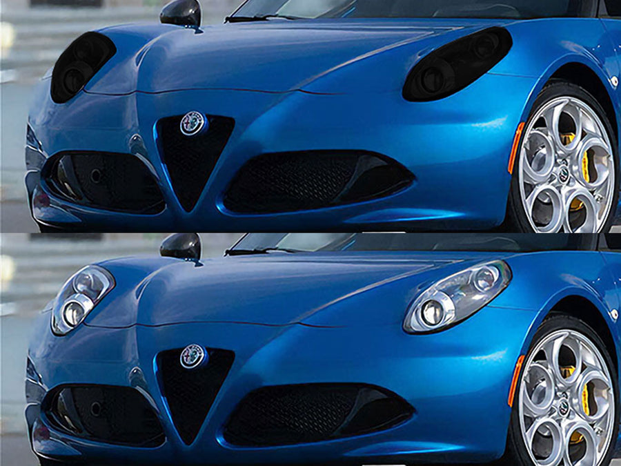 alfa romeo 4c 2015-2020 Headlight Tint Appearance