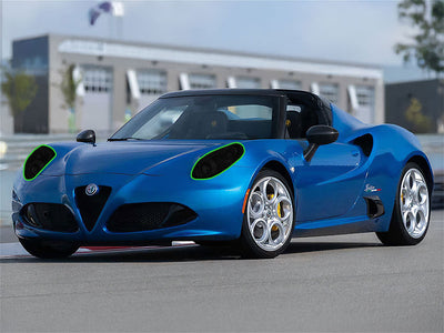 alfa romeo 4c 2015-2020 Headlight Tint Location