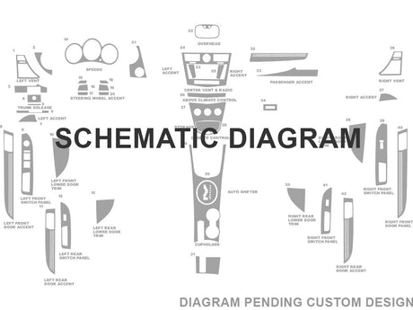 alfa romeo custom Dash Kit Diagram