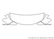 giulia Avery Dennison Clear Bra Hood Precut PPF Diagram