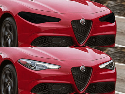 alfa romeo giulia 2017-2025 Headlight Tint Appearance